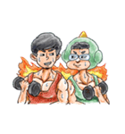 Justice Green man 2（個別スタンプ：29）