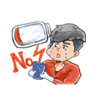 Justice Green man 2（個別スタンプ：34）