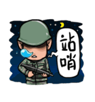 Army diary-Rookies [by Shin]（個別スタンプ：5）