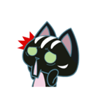暴れ猫-booli cat（個別スタンプ：3）
