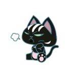 暴れ猫-booli cat（個別スタンプ：8）