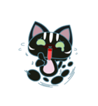 暴れ猫-booli cat（個別スタンプ：11）