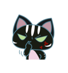 暴れ猫-booli cat（個別スタンプ：12）