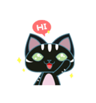 暴れ猫-booli cat（個別スタンプ：14）