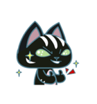 暴れ猫-booli cat（個別スタンプ：19）