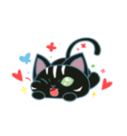 暴れ猫-booli cat（個別スタンプ：21）