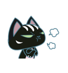 暴れ猫-booli cat（個別スタンプ：22）