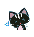 暴れ猫-booli cat（個別スタンプ：34）
