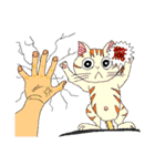 Practical ＆ Lovely sign language texture（個別スタンプ：39）