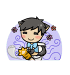 Wolf ＆ Tiger（個別スタンプ：18）