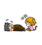 Wolf ＆ Tiger（個別スタンプ：32）