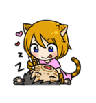 Wolf ＆ Tiger（個別スタンプ：34）