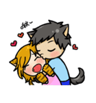 Wolf ＆ Tiger（個別スタンプ：35）