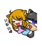Wolf ＆ Tiger（個別スタンプ：36）
