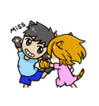 Wolf ＆ Tiger（個別スタンプ：39）