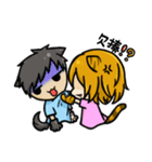 Wolf ＆ Tiger（個別スタンプ：40）