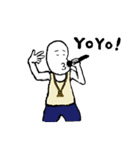 もけけと愉快な仲間たち（個別スタンプ：34）