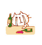 酔いねこ（個別スタンプ：6）