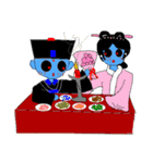Scholar＆Zombies（個別スタンプ：12）