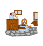 Scholar＆autumn grandfather（個別スタンプ：4）