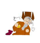 Scholar＆autumn grandfather（個別スタンプ：17）
