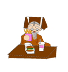 Scholar＆autumn grandfather（個別スタンプ：25）