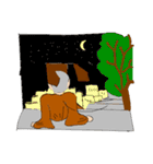 Scholar＆autumn grandfather（個別スタンプ：28）