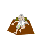 Scholar＆autumn grandfather（個別スタンプ：30）