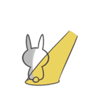 うさぎさん。なんです。（個別スタンプ：12）
