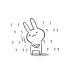 うさぎさん。なんです。（個別スタンプ：14）