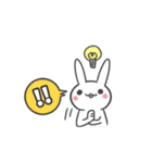 うさぎさん。なんです。（個別スタンプ：26）