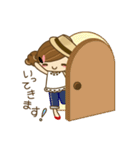 はなちゃんスタンプ・よく使うゆるっと敬語（個別スタンプ：21）