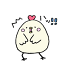 ごまかすトリさん（個別スタンプ：5）