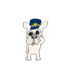らぶらぶ ふれんちぶるどっぐ（個別スタンプ：5）