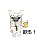 らぶらぶ ふれんちぶるどっぐ（個別スタンプ：10）