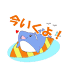 カラフル☆イルカスタンプ（個別スタンプ：6）