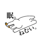 胃もたれうさぎ（個別スタンプ：12）