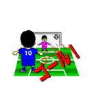 we are Football boys and girls！（個別スタンプ：16）