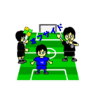 we are Football boys and girls！（個別スタンプ：27）