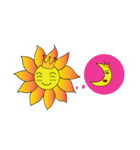 Moon and Sun（個別スタンプ：14）