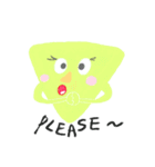 Yuyu's triangle（個別スタンプ：7）