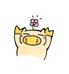 おぶたさん（個別スタンプ：1）