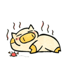 おぶたさん（個別スタンプ：24）
