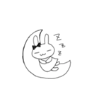 リボンのうさちゃん（個別スタンプ：8）