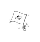 リボンのうさちゃん（個別スタンプ：11）
