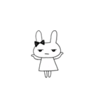 リボンのうさちゃん（個別スタンプ：15）