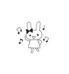 リボンのうさちゃん（個別スタンプ：24）