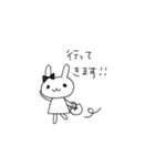 リボンのうさちゃん（個別スタンプ：25）