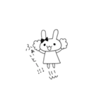 リボンのうさちゃん（個別スタンプ：26）