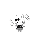 リボンのうさちゃん（個別スタンプ：27）